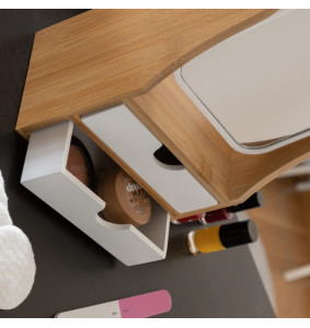 Espejo de Sobremesa con Cajones Bamboo