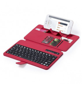 Teclado Bluetooth con Soporte para Dispositivo Móvil 145739