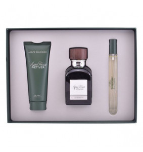 Set de Perfume Hombre Vetiver Adolfo Dominguez (3 pcs)