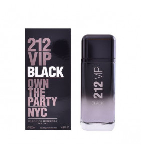 Perfume Hombre 212 Vip Black Carolina Herrera EDP (200 ml)