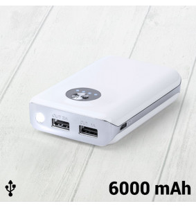 Power Bank con Doble USB 6000 mAh 144962