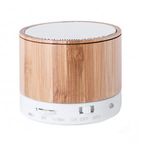 Altavoz Bluetooth Inalámbrico USB FM 3W Bambú 146143